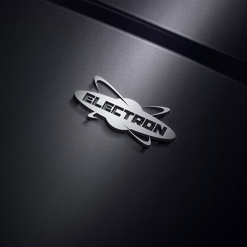 Newlogo designwith the electron drawn as a solid logo-ontwerp door Mr.CreativeLogo