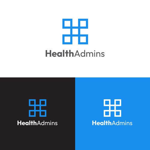 Be the designer that created the coolest healthcare software logo with Health Admins!!!! Design by Guane