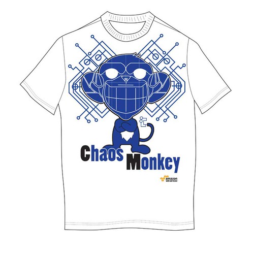 Design the Chaos Monkey T-Shirt Design by Javamelo