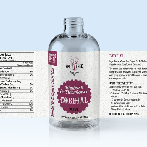 Create a custom group of labels for cocktail mixes! Design by bakelis