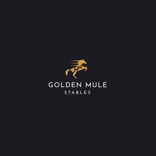 Golden Mule Stables Design by Artur Zherdetskii