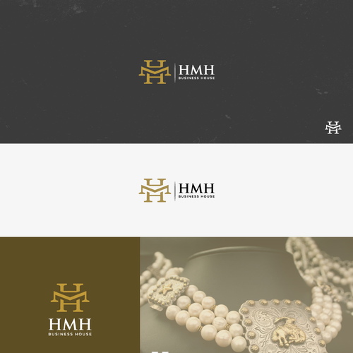 Logo design for HMH  Design by Jorge Ros