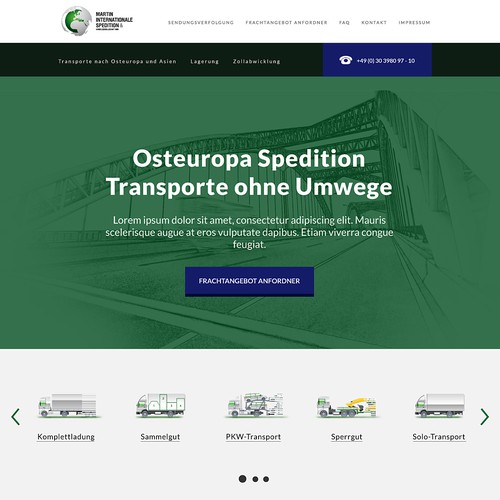 Landing page design contest entry by simona n.