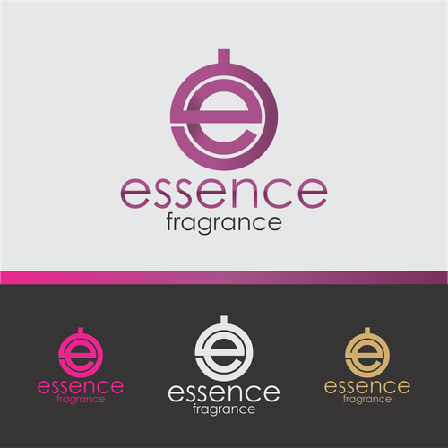 PERFUME Stores LOGO - Fragrances Outlet - ESSENCE Fragrances Design by ARRYGUN