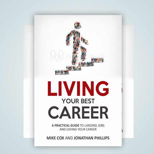 Design inspirational book cover for career-changing book Design by ink.sharia