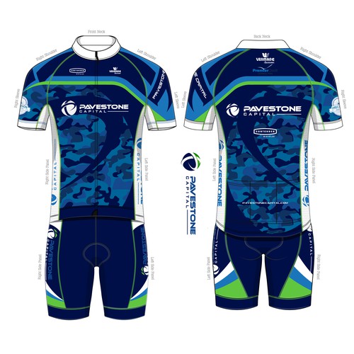 Modern cycling kit design  Other clothing or merchandise contest