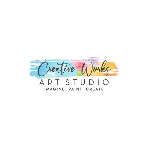 I need an amazing yet simple logo for my art. Diseño de Leo ♥