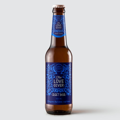 Beer **bottle** label Design by Nirmana92