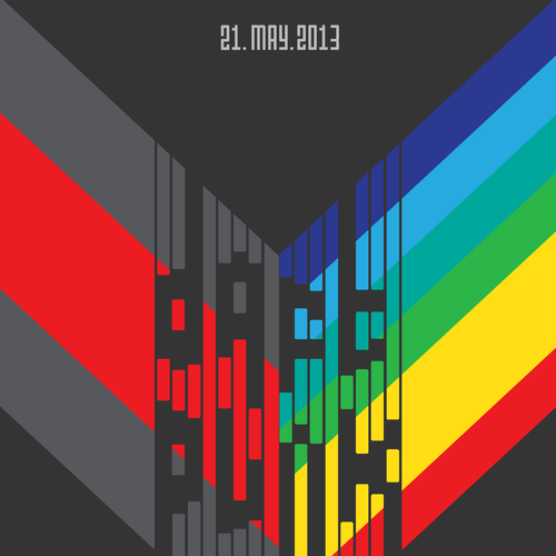 99designs community contest: create a Daft Punk concert poster Diseño de Nemanja Blagojevic