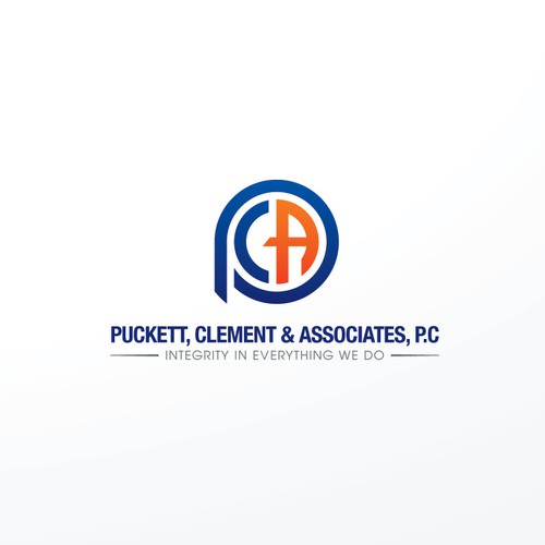 Designers, help me design the brand logo that defines Puckett, Clement & Associates, P.C., CPA's. Design by Blinca