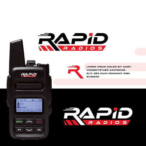 Masculine and Hip design for Walkie Talkie Brand Design by AD-99™