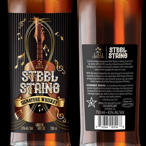 Steel String Signature Whiskey Design by Debdutta*