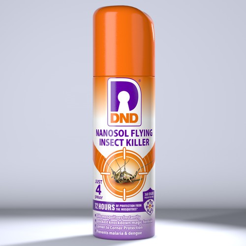 Design Design a standout label for a Super Effective Insect Killer Spray di P.D.S.