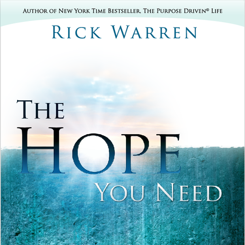 Design Rick Warren's New Book Cover Design réalisé par madalinepacheco