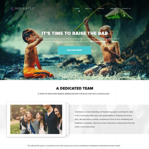 Website For New Marketing And Fundraising Agency Wordpress Theme