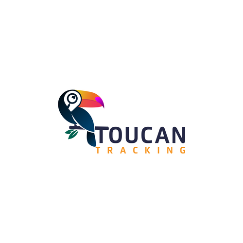 Tracking Software with Toucan in Design (Toucan Tracking Logo) Design by agitpurnamasari