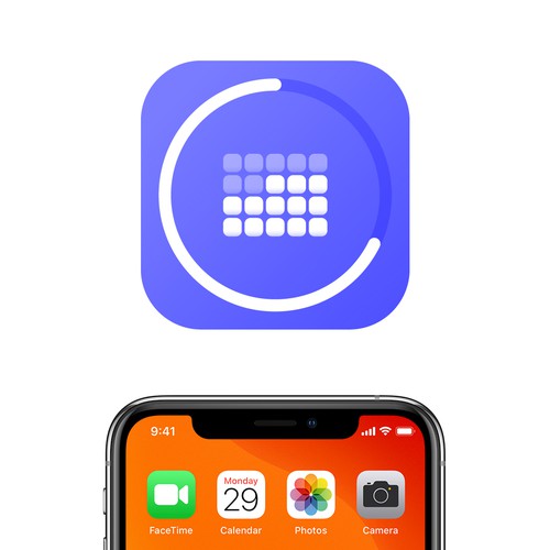 iOS app icon for working day counter Design by V N Y X
