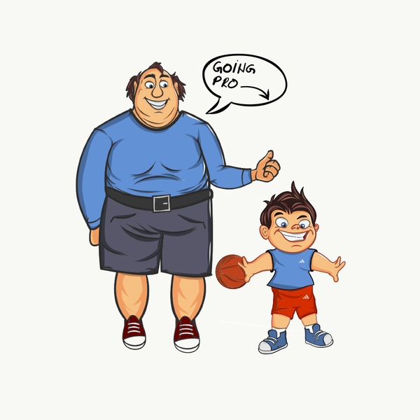 Father and son character