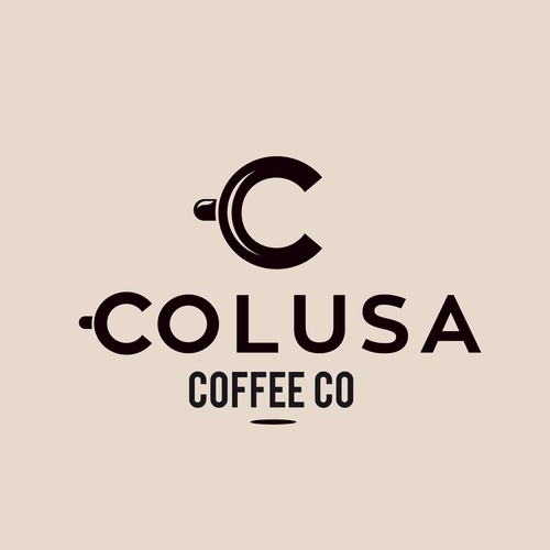 Design an industrial coffee house logo. Alternate logo with  District No. 12 Diseño de Fortuna Design