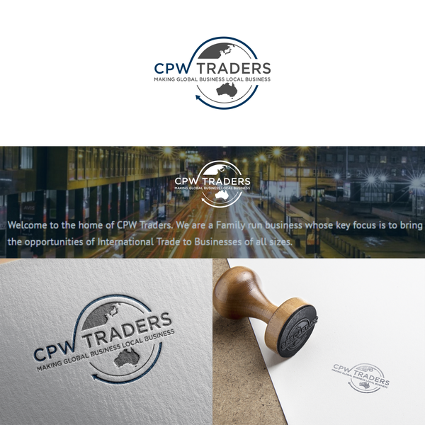 Design by Heuvel titled "CPW TRADERS"