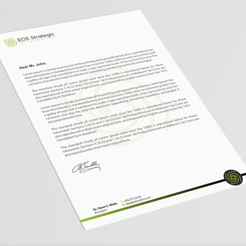 Designs | Strategic Company needs a strong, clean design for paper ...