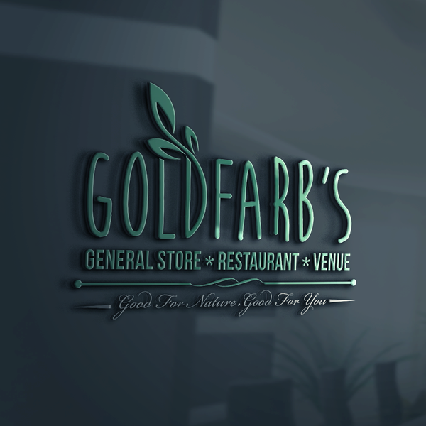 Design by Simple Designs ™ titled "Goldfarb's Farmers Market and General Store Logo"