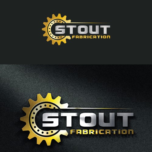 Create an industrial logo for a metal fabrication company based in Las ...