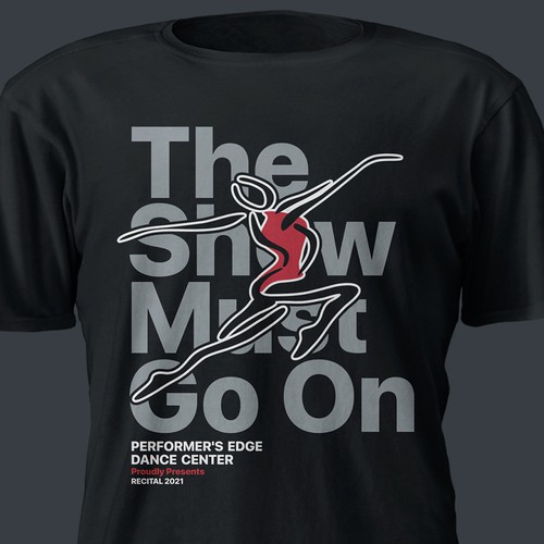 Design Dance Recital T-shirt For the 2021 Show!! Design by killer_meowmeow