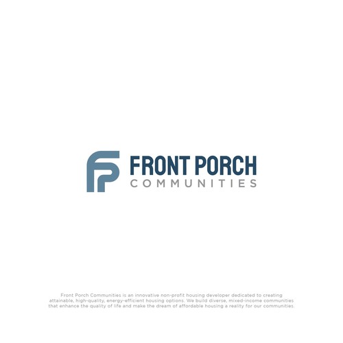 Front Porch Communities - A Not For Profit housing developer with a community focus Design réalisé par RaccoonDesigns®