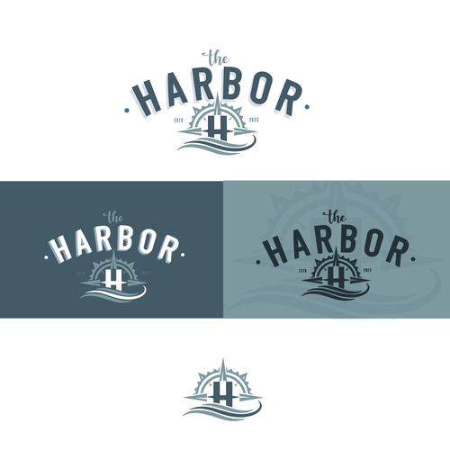 The Harbor Restaurant Logo Design by PrettynPunk