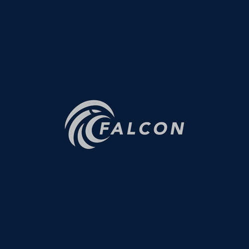 Falcon Sports Apparel logo Diseño de atmeka