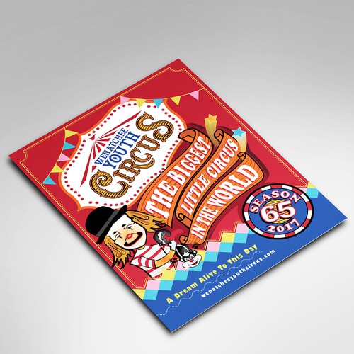 Circus Program Cover Design by HolyGraph 11:11