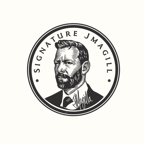 J. Magill Stamp Design von sowza