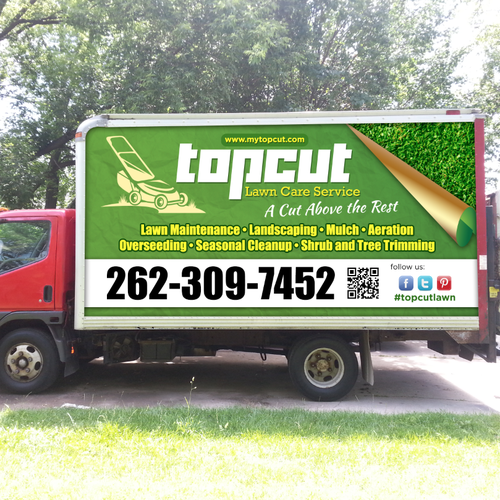 Create a Landscaping Truck Wrap | Signage contest