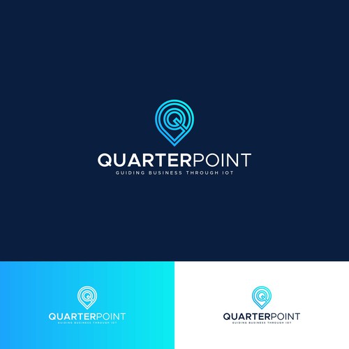 Quarter Point Logo Design Challenge-ontwerp door ekhodgm