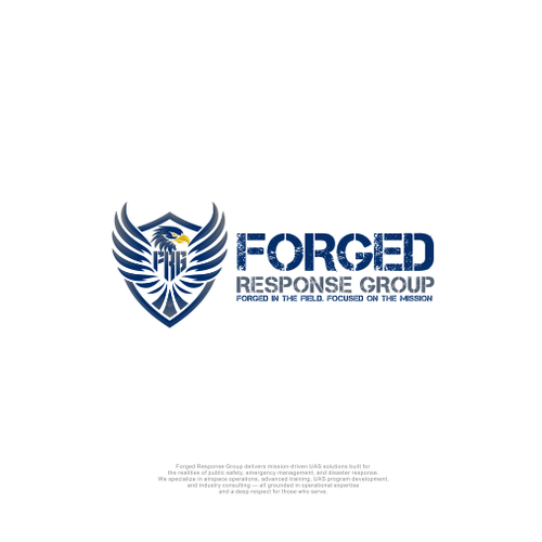 Forged Response Group - Design a bold field-tested brand for First Responder UAS Solutions Design by Enigma Graphic™