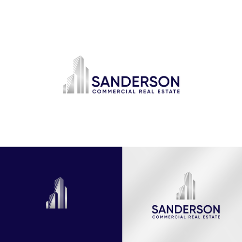 Bring the heat! - Sanderson Commercial Real Estate Logo & Website Design by AnaMaria.Design