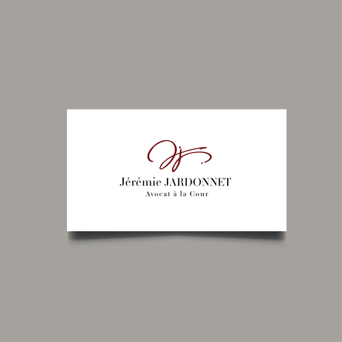 "Jeune avocat dynamique cherche son designer !" winning Logo design