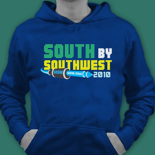 Design Official T-shirt for SXSW 2010  Design by SteveTodd