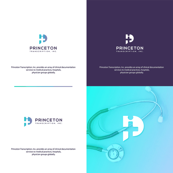 Design by superart02 titled "Princeton Transcription, Inc."
