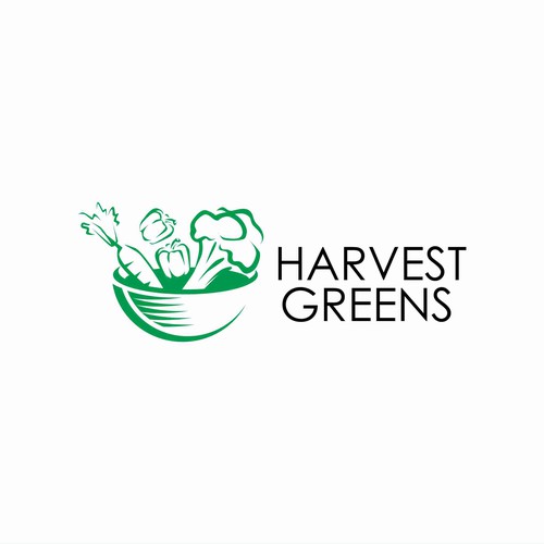 New Fast Casual Greens Based Food Concept Design our Signage, Logo to launch our concept Design by Warnaihari