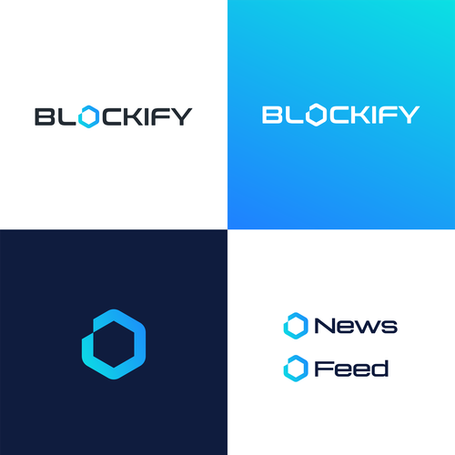 Strong -Powerful -  Professional logo for blockchain technology  company Design by revi*