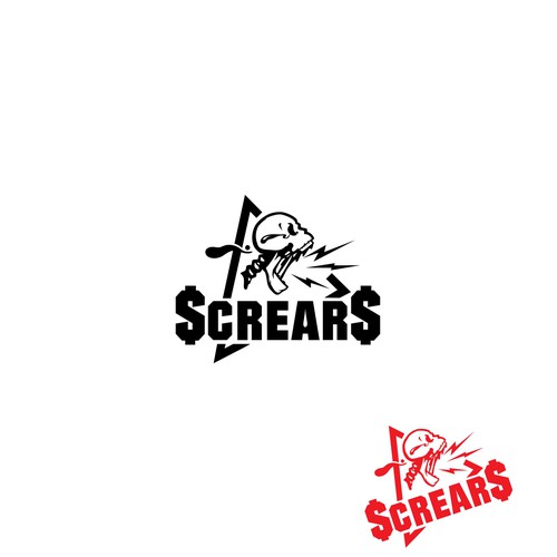 $CREAR$ — Logo Expressing Anger & Sadness For A Music Label Design by hasahatan