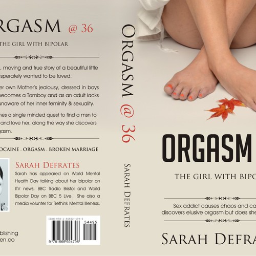 Autobiography needs a creative book cover design  Design by Irexz !!