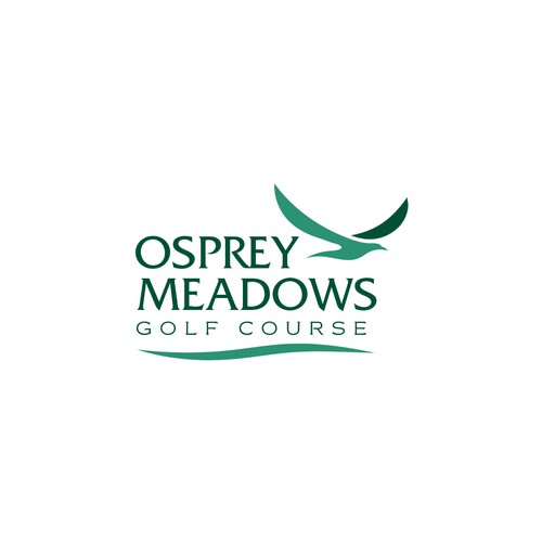 Golf Course Logo - Osprey Meadows Golf Course at Tamarack Design by Alvianks