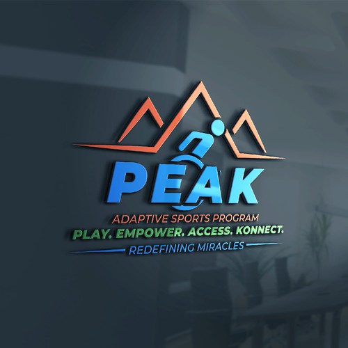 Adaptive Sports Logo for Nonprofit Disability Program Design by PROMD.™