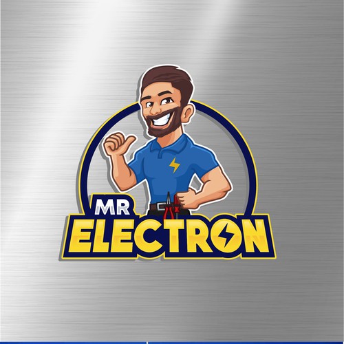 Design a logo for MR ELECTRON the electrical specialist Design by Gr8 ART