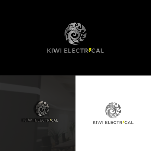 Kiwi (from New Zealand) opening first business. Wants All Blacks silver fern in logo. Design by Lamudi studio