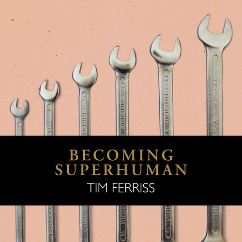 "Becoming Superhuman" Book Cover Design by Julian Schoenfeld