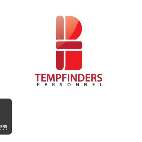 logo for Tempfinders Personnel Design by R&R